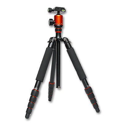 Fotopro X4i+ Aluminum Alloy Professional Compact Travel Portable Camera Tripod