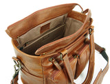 4V Design Fede Large Leather Camera Purse Bag