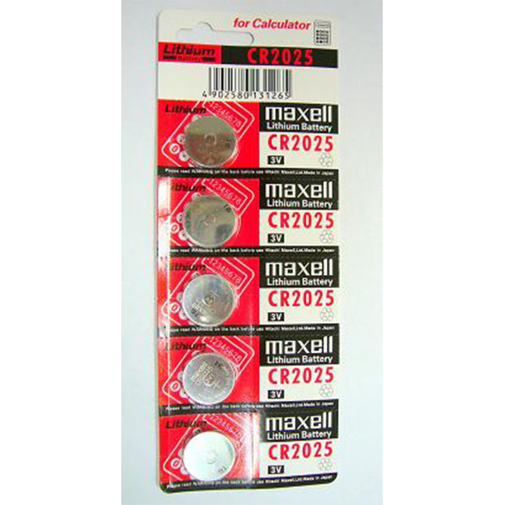 Maxell cr2025 3v deals battery