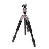 FotoPro CT-4A  -  4-Sections Aluminum Tripod with FPH-53P Head, 18 lbs Capacity, 58" Max Height