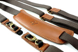 4V Design Lusso Large Top QR | Quick Release Leather Camera Strap