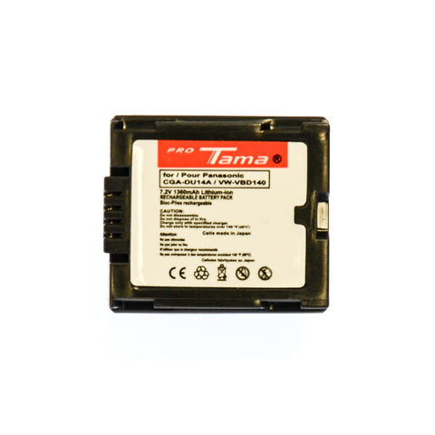 ProTama Li-Ion Rechargable Battery for Panasonic Camcorders